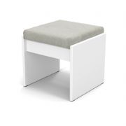 Banqueta Versatil cor Branco